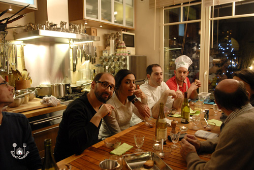 Atelier de cuisine en famille